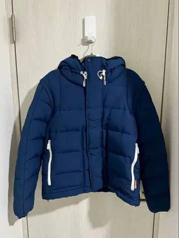 HUNTER 네이비 다운 자켓 40