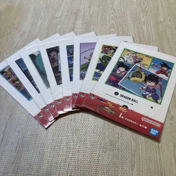 드래곤볼 클리어 포스터 세트