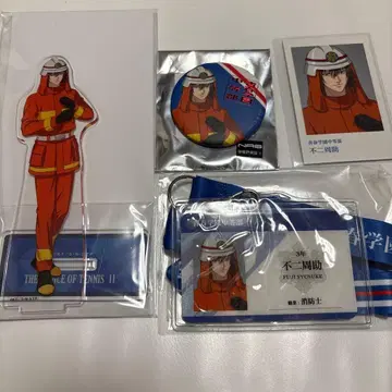 신 테니스의 왕자님 후지 캔뱃지 아크릴 스탠드 폴라쇼 캔뱃지 직업 체험