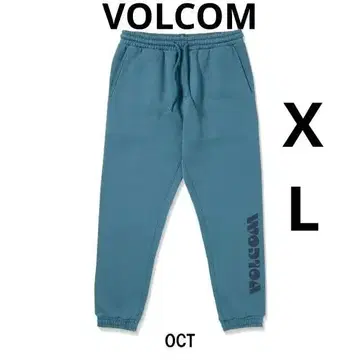 VOLCOM(볼컴) 플리스 팬츠 스웨트 팬츠 남성용 XL