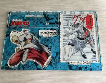 근육맨 라면맨 아크릴 디오라마