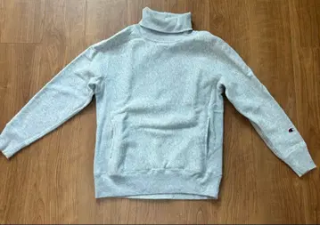 챔피온 터틀넥 맨투맨 그레이