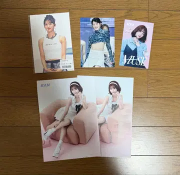 ME:I 이시이 란 RAN 트레이딩 카드 외 굿즈 세트 미아이 묶음 판매