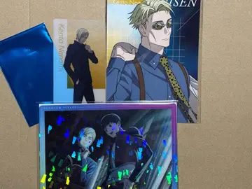 주술회전 클리어 카드 엽서 나나미 켄토 환영야행본점 애니메이션전