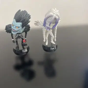 데스노트 피규어 보블헤드 류크와 렘