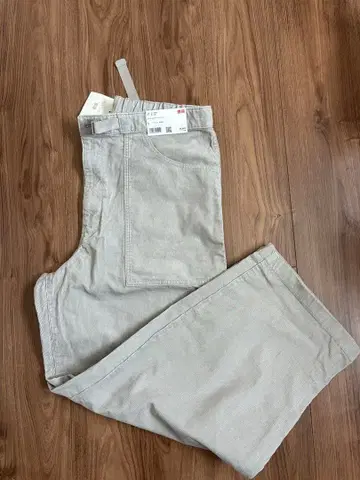 UNIQLO jw anderson 코듀로이 워크 팬츠