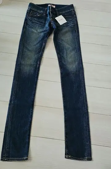 moussy 다크 블루 스트레이트 데님