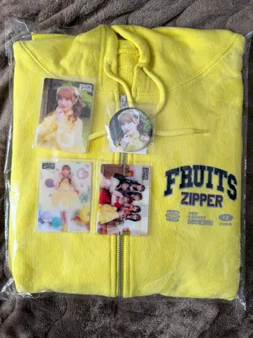 FRUITSZIPPER 하야세 노엘 후드티 등