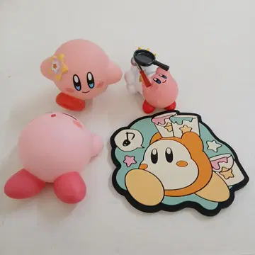 별의 커비 4점 세트 판매 피규어 가챠토이 러버