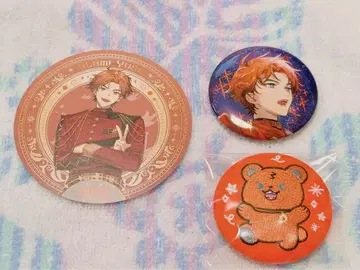 니지산지 IMPACT 3SKM 자수 캔뱃지 키타미 유세이 야미