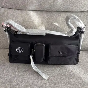 BAPY 블랙 숄더백
