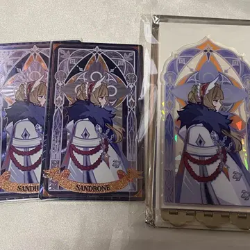 원신 집행관 아크릴 스탠드 홀로그램 카드 꼭두각시