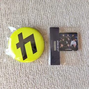 SnowMan 음고지신 혜택 아크릴 스탬프 캔뱃지