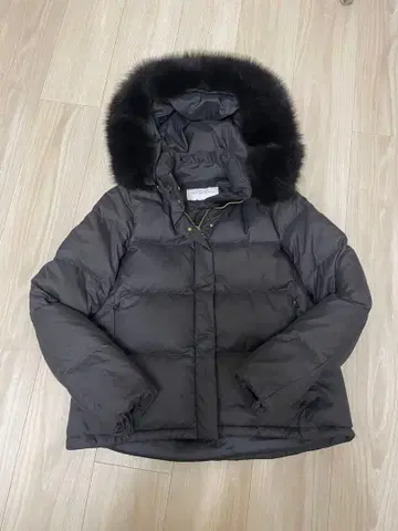 그린 레이블 릴랙싱 퍼 후드 숏 다운 36