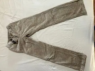 그라미치 코듀로이 팬츠 S 사이즈 베이지