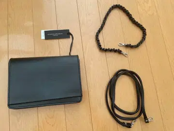 잔니키아리니 크로스 바디백 미니백 블랙 3way