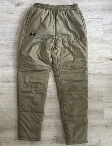 언더 아머 패디드 팬츠 올리브 그린
