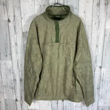 L.L.Bean 플리스 풀오버 올리브 그린 남성용 XL 사이즈