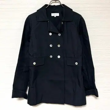 폴앤조 꽃무늬 안감 자켓 면100 네이비 봄/가을 프랑스제