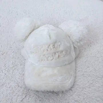 가격 인하 초레어 디즈니 미키 폼폼 포함 모자 귀 화이트 58 겨울