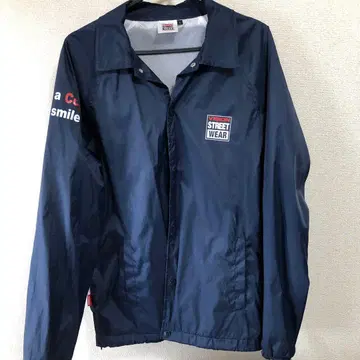 코카콜라 VISION STREET WEAR 나일론 자켓 L 네이비