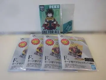 나의 히어로 아카데미아 [ 아크릴 스탠드 세트 ] 5개 4개 미개봉