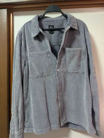 ZARA 코듀로이 셔츠