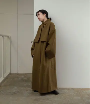 lawgy 오버 사이즈 롱 코트