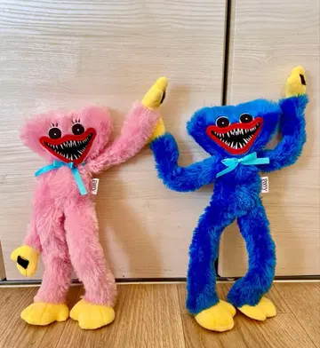 Poppy Playtime 철조망 들어간 봉제 인형 2체 세트