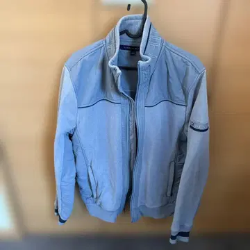 HILFIGER 라이트 그레이 점퍼