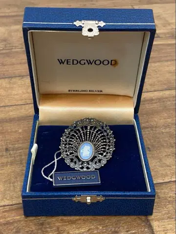 Wedgwood 스털링 실버 브로치