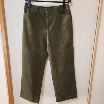 [ 새상품급 ] 크로커다일 여성용 코듀로이 와이드 팬츠 ( L )