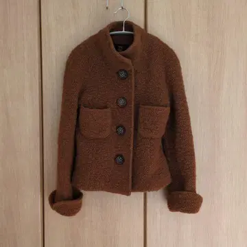 CLATHAS 보아 자켓 38 브라운