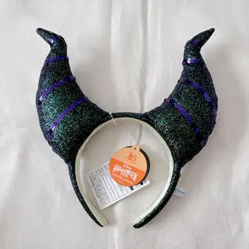 택 포함 새상품 말레피센트 머리띠 2023 할로윈