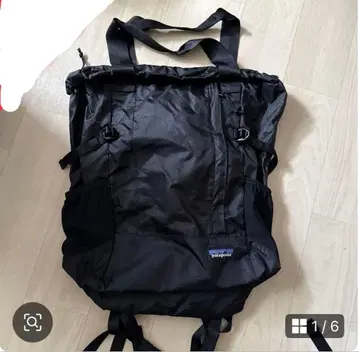 파타고니아 백 토트 백팩 블랙