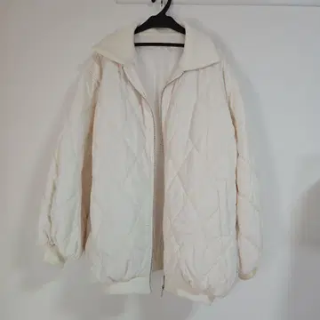 Heather 퀼팅 볼륨 블루종