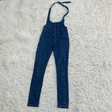 EMODA 홀터넥 앵클 하이웨스트 스키니진 살로펫 팬츠