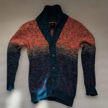 AZUL 니트 가디건 그라데이션