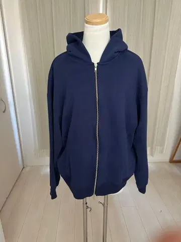 BEAUTY&YOUTH 피치 스킨 맨투맨 지퍼 후드티 L