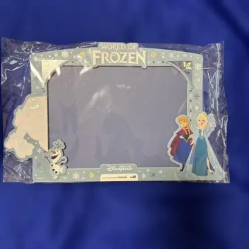 홍콩 디즈니랜드 월드 오브 프로즌 눈의 여왕 사진 프레임