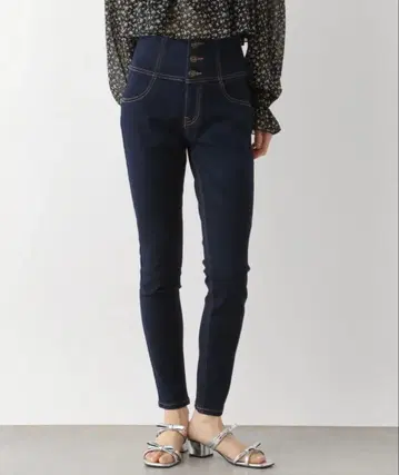 [택 포함 새상품] ISKO Heather 헤더 하이웨스트 데님 팬츠 L