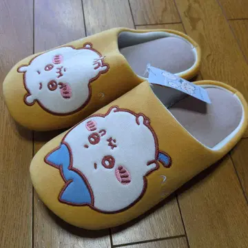 미사용 새상품 치이카와 x 시마무라 룸슈즈 하치와레 치이카와 23~25