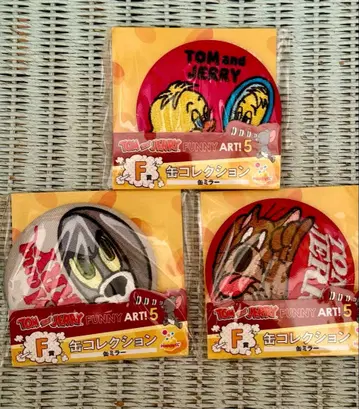 [Happy 복권] 톰과 제리 캔뱃지 3개 세트