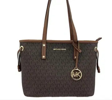 MICHAEL KORS 브라운 토트백