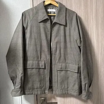 BEAUTY&YOUTH 체크 무늬 자켓