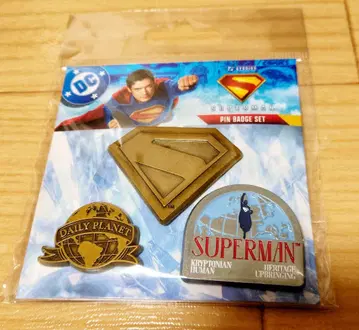 슈퍼맨 핀 배지 세트 영화 굿즈 핀즈
