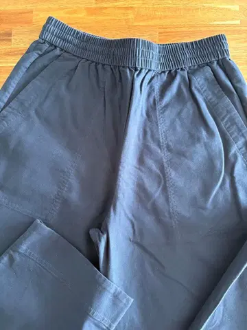 COS ELASTICATED TWILL TROUSERS 코튼 팬츠