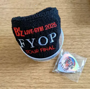 B'z FYOP TOUR FINAL 리스트 밴드 & 피그 배지