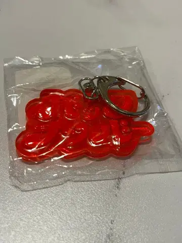 back number 백넘버 리플렉터 키링 카타카나