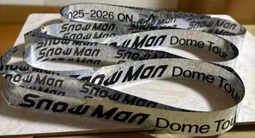 SnowMan Dome Tour 2025-2026 은색 테이프 3개 세트